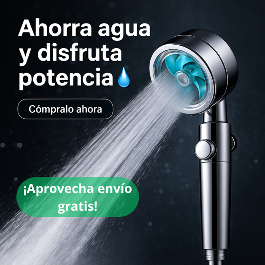 CABEZAL DE DUCHA TURBO